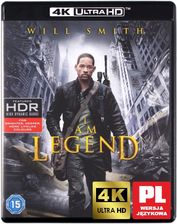 Jestem legendą [Blu-Ray 4K]+[Blu-Ray]