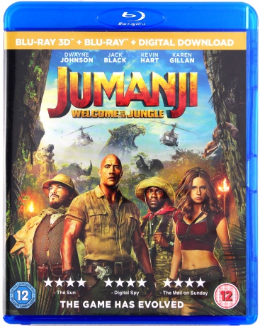 Jumanji: Welcome To The Jungle [2xBlu-Ray]