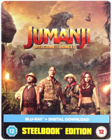 Jumanji: Przygoda w dzungli (steelbook) [Blu-Ray]