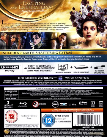 Jupiter: Intronizacja [Blu-Ray 4K]+[Blu-Ray]