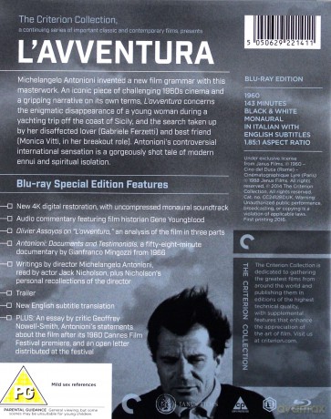 L'Avventura [Blu-Ray]