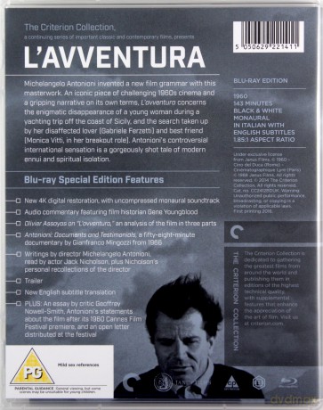L'Avventura [Blu-Ray]