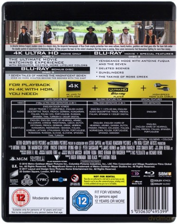 Siedmiu wspaniałych [Blu-Ray 4K]+[Blu-Ray]