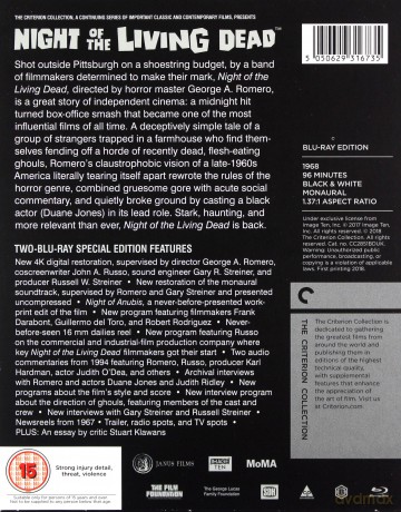 Night Of The Living Dead [2xBlu-Ray]
