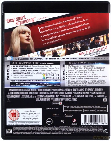 Czerwona jaskółka [Blu-Ray 4K]+[Blu-Ray]
