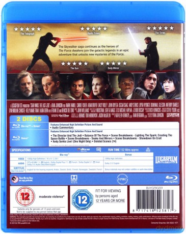 Star Wars: The Last Jedi [2xBlu-Ray]