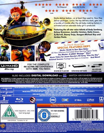 Storks [Blu-Ray 4K]+[Blu-Ray]