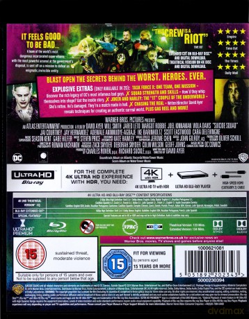 Legion samobójców [Blu-Ray 4K]+[Blu-Ray]