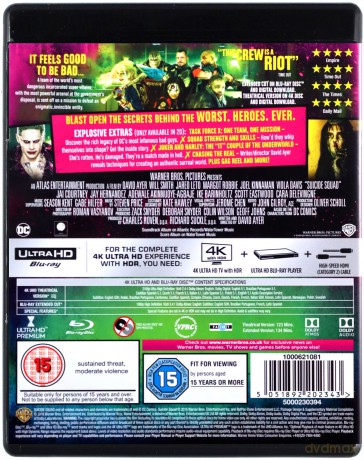 Legion samobójców [Blu-Ray 4K]+[Blu-Ray]