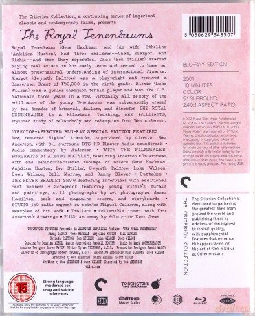 The Royal Tenenbaums [Blu-Ray]