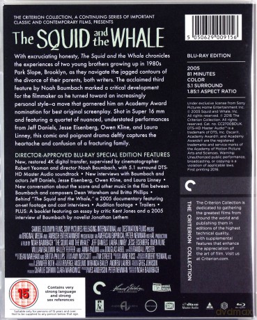 Squid and the Whale, The [Blu-Ray]