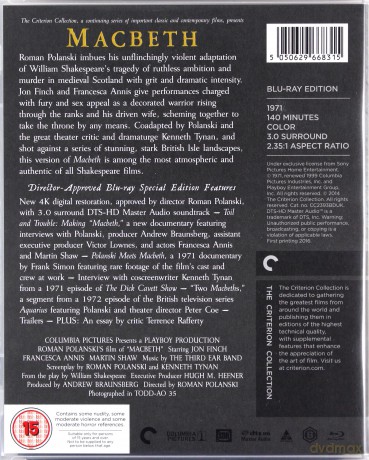 The Tragedy Of Macbeth [Blu-Ray]