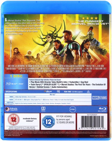 Thor Ragnarok [Blu-Ray]
