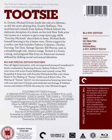 Tootsie [Blu-Ray] film