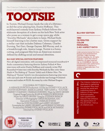 Tootsie [Blu-Ray] film
