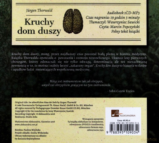 Kruchy dom duszy - Jürgen Thorwald [AUDIOBOOK]