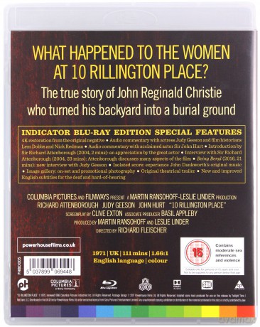 10 Rillington Place [Blu-Ray]