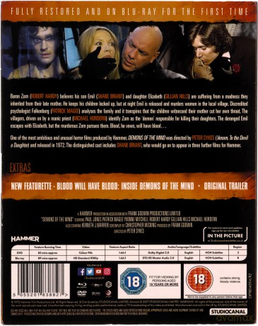 Demons Of The Mind [2xBlu-Ray]