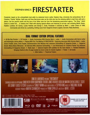 Firestarter (Limited) [Blu-Ray]+[DVD]