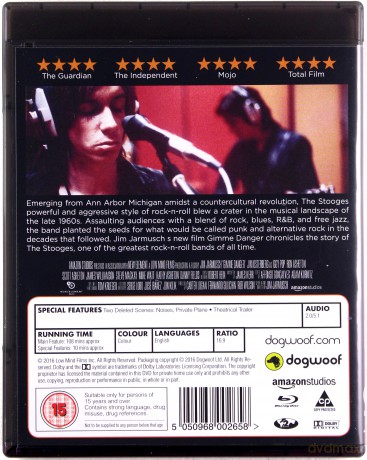 Gimme Danger [Blu-Ray]