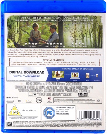 Goodbye Christopher Robin (Żegnaj) [Blu-Ray]