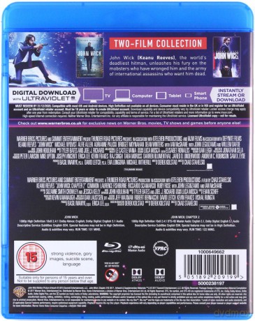 John Wick 1 & 2 [2xBlu-Ray]