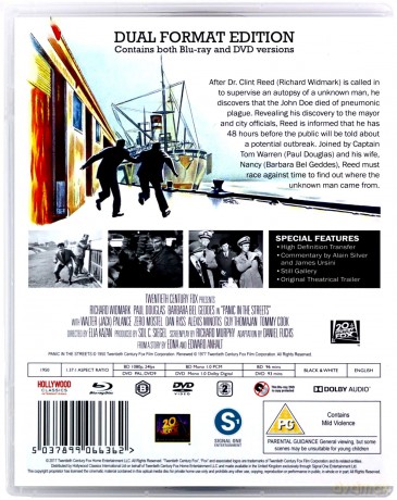 Panic In The Streets [Blu-Ray]+[DVD]