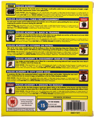 Police Academy The Complete Collection [7xBlu-Ray]