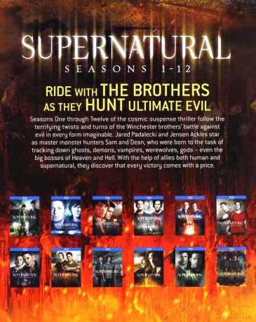 Supernatural Season 1-12 [Blu-Ray]