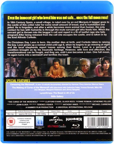 The Curse Of The Werewolf [Blu-Ray]