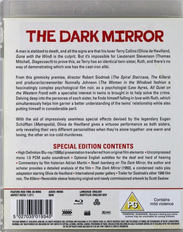 The Dark Mirror [Blu-Ray]