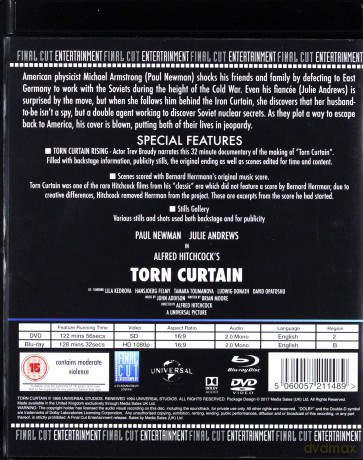 Torn Curtain [Blu-Ray]+[DVD]