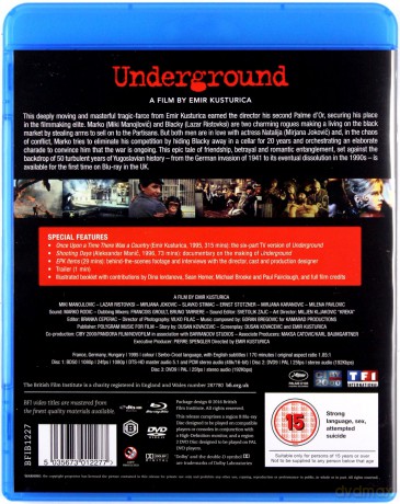 Underground [Blu-Ray]+[2DVD]