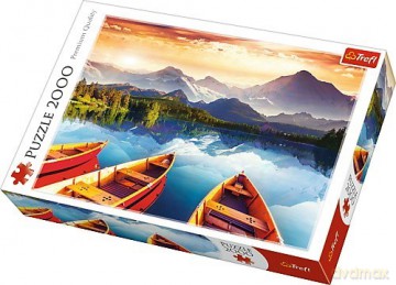 TREFL 2000 el. Kryształowe jezioro [PUZZLE]
