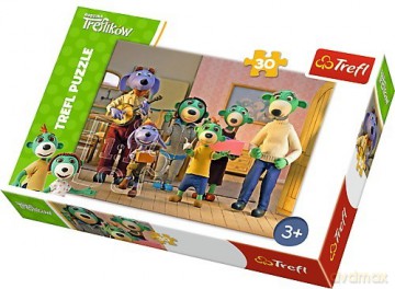 TREFL 30 el. Rodzina Treflików, Wesoły dzień [PUZZLE]