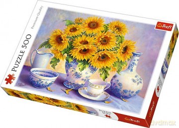 TREFL 500 el. Sloneczniki [PUZZLE]