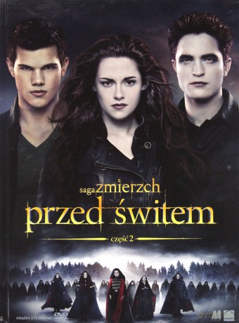 Zmierzch / Zmierzch 2: Księżyc w nowiu / Zmierzch 3: Zaćmienie / Zmierzch 4: Przed Świtem - Część 1 i 2 Pakiet [5DVD]