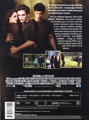Zmierzch / Zmierzch 2: Księżyc w nowiu / Zmierzch 3: Zaćmienie / Zmierzch 4: Przed Świtem - Część 1 i 2 Pakiet [5DVD]