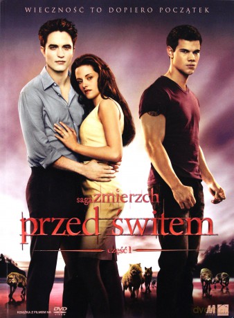 Zmierzch / Zmierzch 2: Księżyc w nowiu / Zmierzch 3: Zaćmienie / Zmierzch 4: Przed Świtem - Część 1 i 2 Pakiet [5DVD]