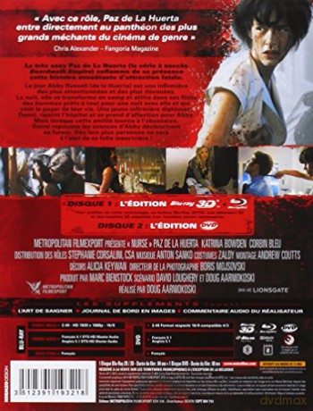 Nurse (steelbook) [Blu-Ray 3D]+[DVD]