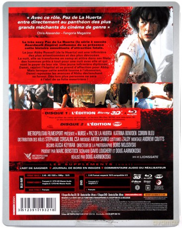 Nurse (steelbook) [Blu-Ray 3D]+[DVD]