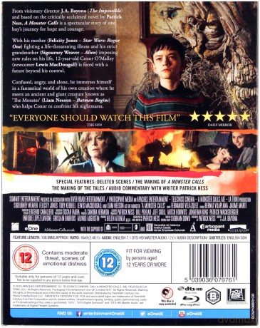 A Monster Calls (Siedem minut po północy) [Blu-Ray]
