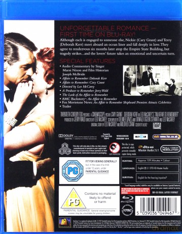 An Affair To Remember [Blu-Ray]