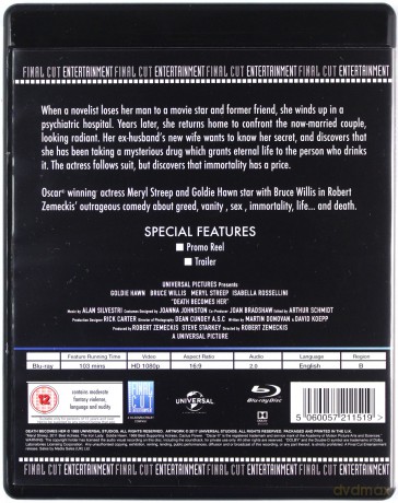 Death Becomes Her [Blu-Ray]