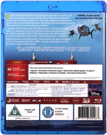 Finding Nemo [Blu-Ray 3D]+[Blu-Ray]
