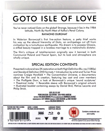 Goto Isle Of Love [Blu-Ray]+[DVD]