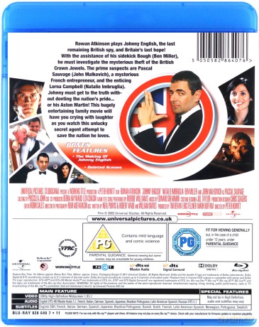 Johnny English / Johnny English Reborn (Johnny English / Johnny English: Reaktywacja) [BOX] (Johnny English / Johnny English: Reaktywacja) [2xBlu-Ray]