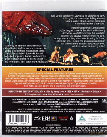 Journey to the Center of the Earth (Podróż do wnętrza Ziemi) [Blu-Ray]
