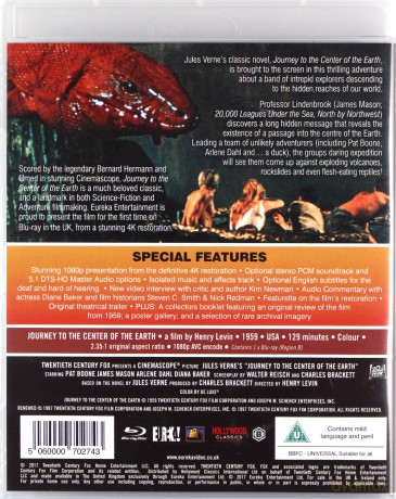 Journey to the Center of the Earth (Podróż do wnętrza Ziemi) [Blu-Ray]