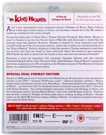 King Of Hearts [Blu-Ray]+[DVD]